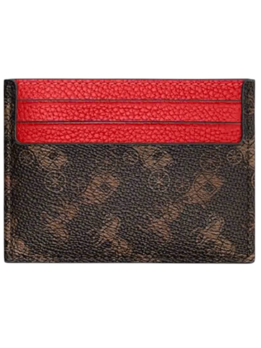 Coach Unisex Horse and Carriage Print Card Case